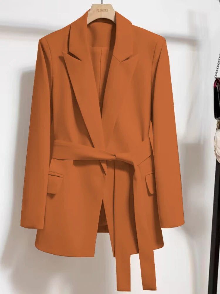 Ava | Stylish Belted Blazer for a Modern Look