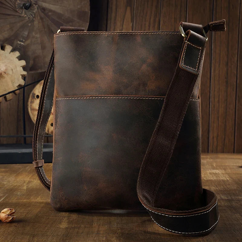 Vincenzo | Stylish Vintage-Inspired Design Crossbody Travel Bag