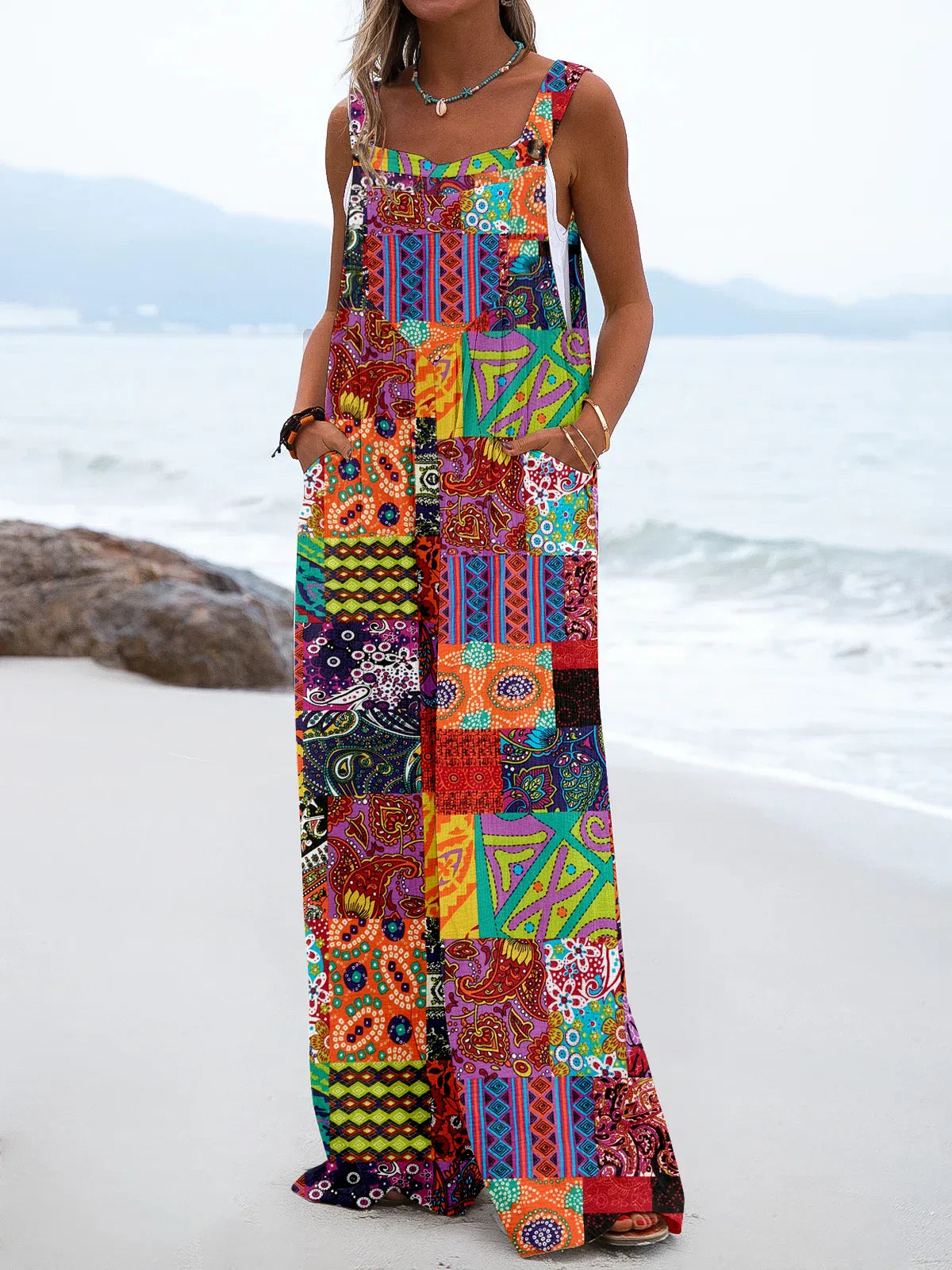 Stylish Bohemian Chic Jumpsuit - Embrace the Boho Vibe! - Lizabella Fashion