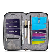Madalyn | Versatile Multi-Compartments RFID Blocking Passport Holder Wallet