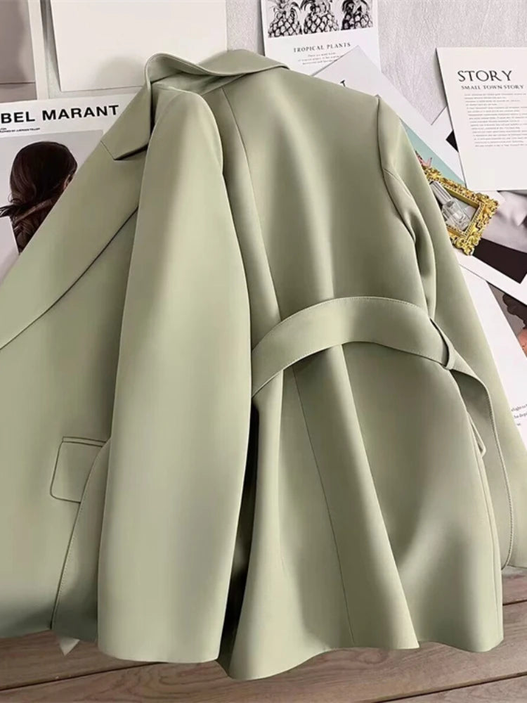 Ava | Stylish Belted Blazer for a Modern Look