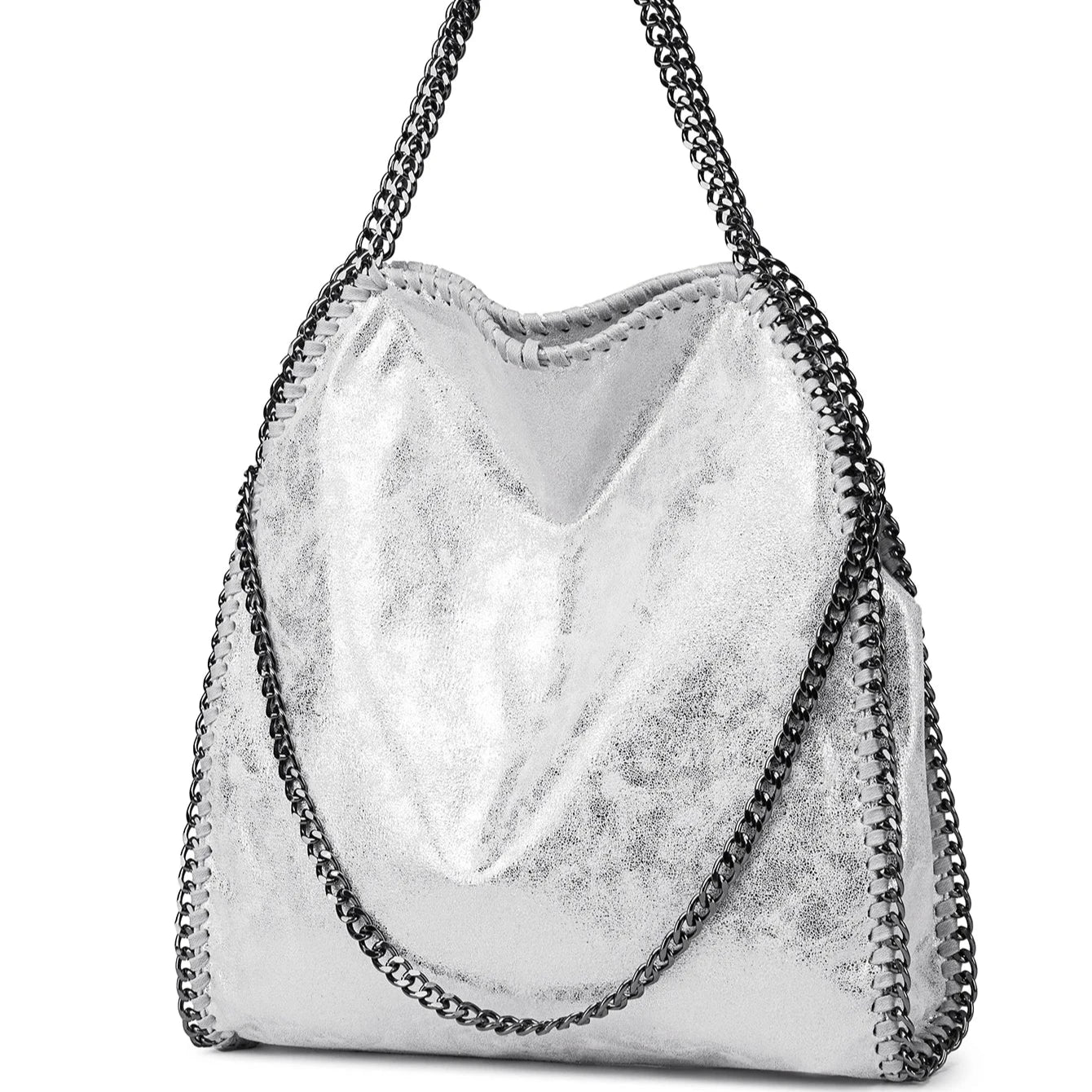 Penny | Chain Designed Tote Crossbody Handbag