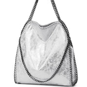 Penny | Chain Designed Tote Crossbody Handbag
