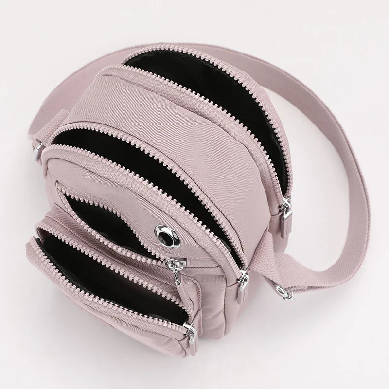 Winnie | Compact Nylon Crossbody Sling Bag