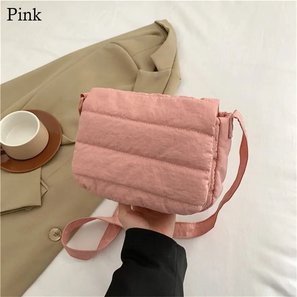 Nicole | Chic Solid Color Crossbody Messenger Travel Bag