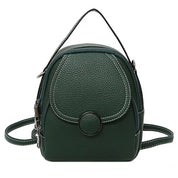 Janelle | Mini Flap Crossbody Sling Handbag Backpack with Top Handle