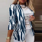 Thanea | Women's Long Sleeve Tie Dye Blazer