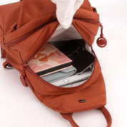 Amayah | Water-Resistant Oxford Crossbody Sling Bag Convertible Backpack