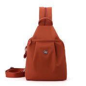 Amayah | Water-Resistant Oxford Crossbody Sling Bag Convertible Backpack