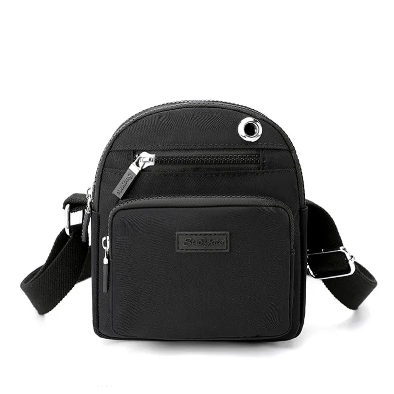 Winnie | Compact Nylon Crossbody Sling Bag