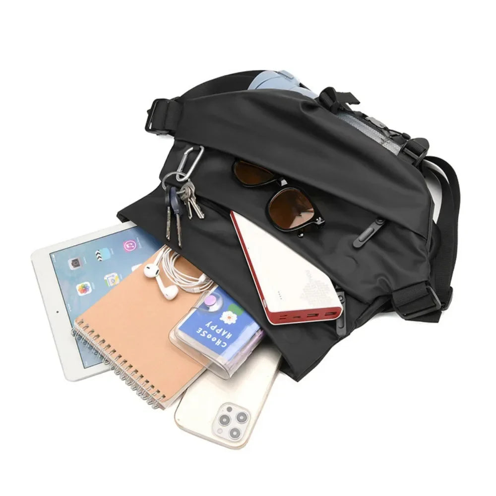 Leslie | Anti-Theft Expandable Crossbody Messenger Sling Travel Bag