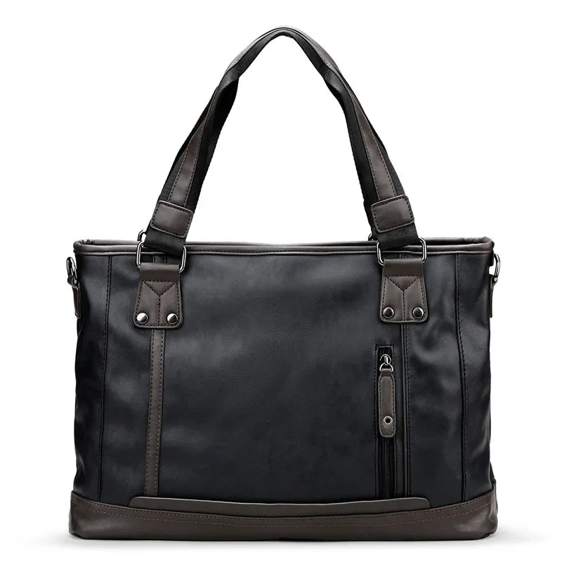 Louise | Stylish Men’s PU Leather Travel Crossbody Messenger Bag