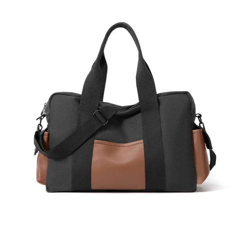 Gunnar | Vintage Canvas Large Travel Crossbody Messenger Tote Bag