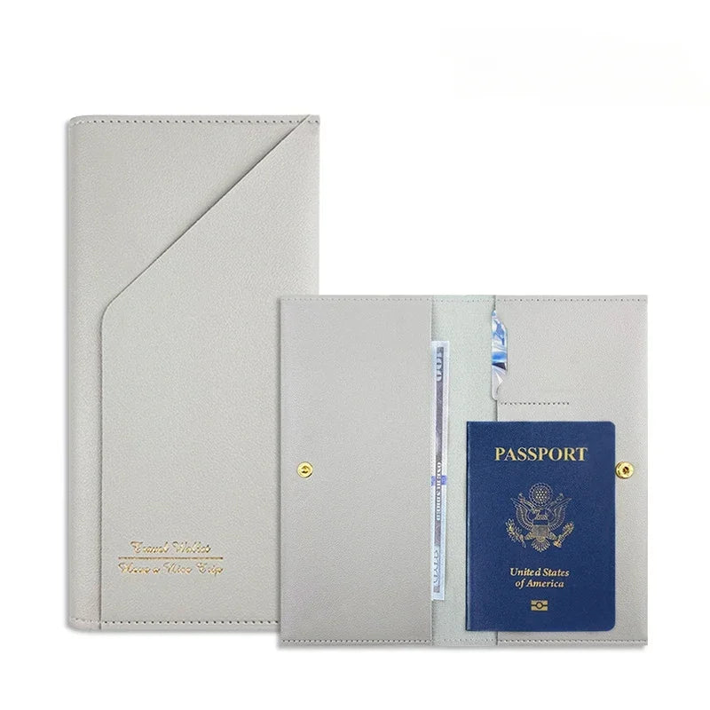 Raquel | Compact and Slim Multi-Compartments Travel Wallet
