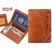 Ramona | Multi-Functional Anti-Theft Passport Holder Travel Wallet