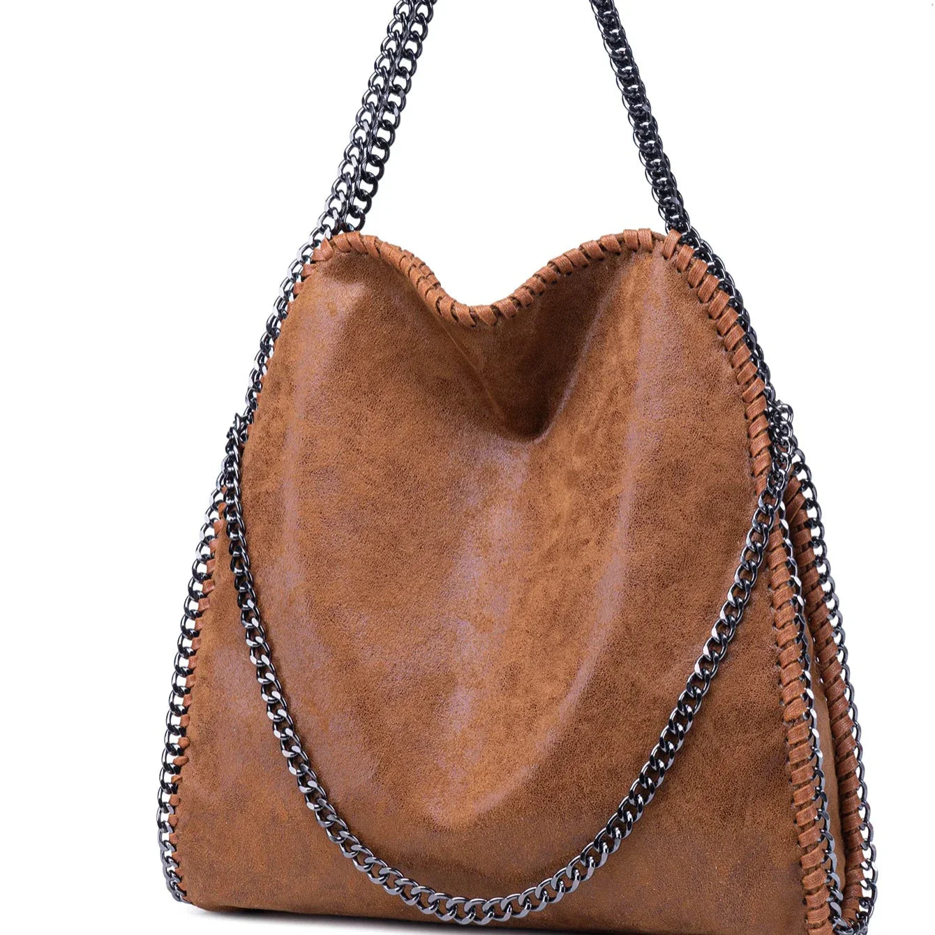Penny | Chain Designed Tote Crossbody Handbag