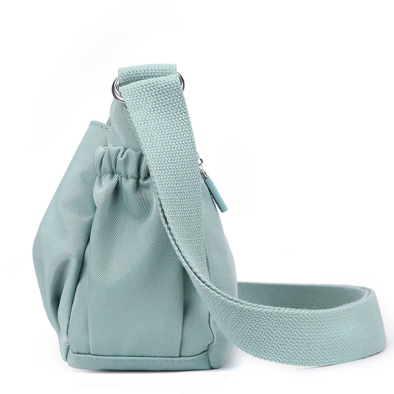 Ellianna | Nylon Multi-Pocket Crossbody Messenger Bag