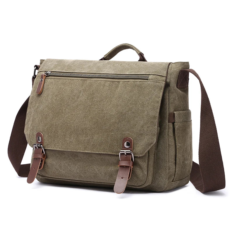 Elodie | Waterproof Canvas Men's Crossbody Messenger Bag