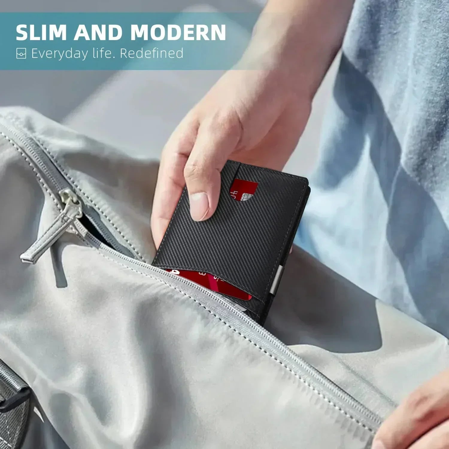 Nala | RFID Blocking Slim Travel Wallet for Men