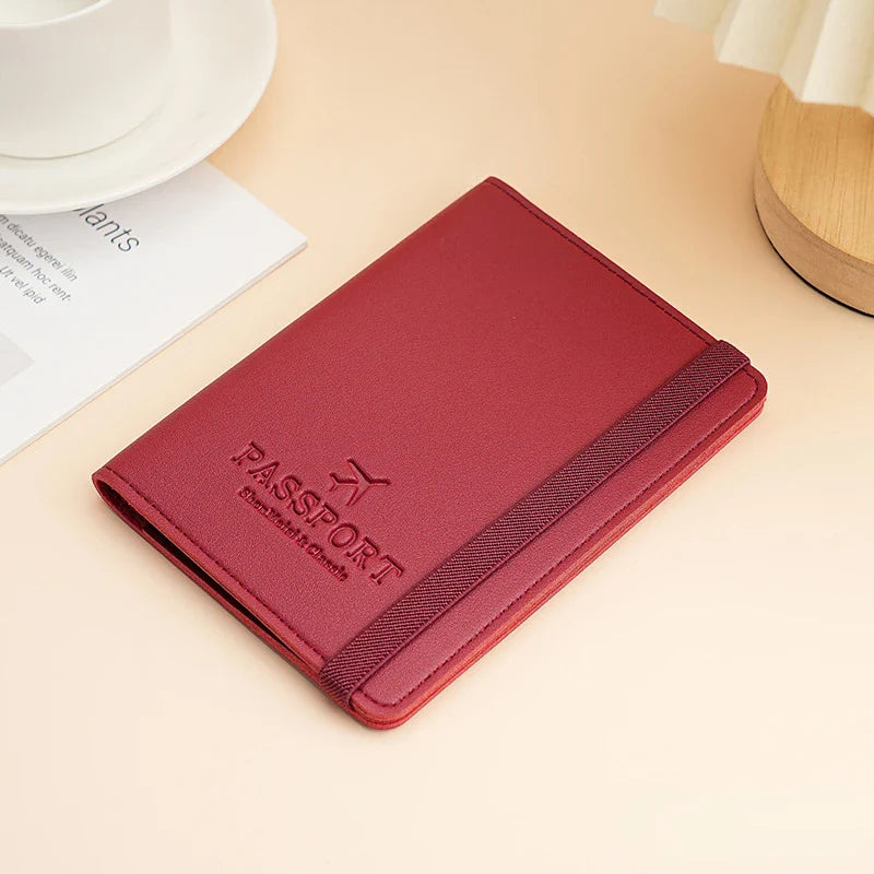 Ailany | RFID Blocking Passport Card Holder Travel Wallet