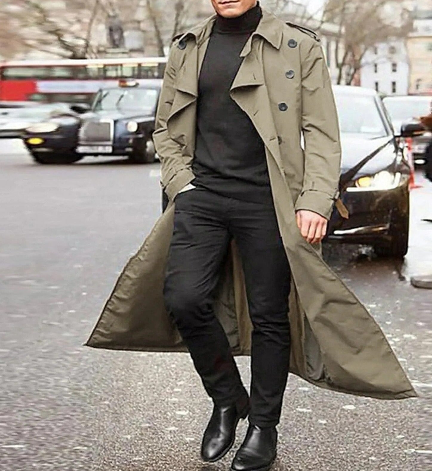 Simone | Classic and Stylish Men’s Trench Coat