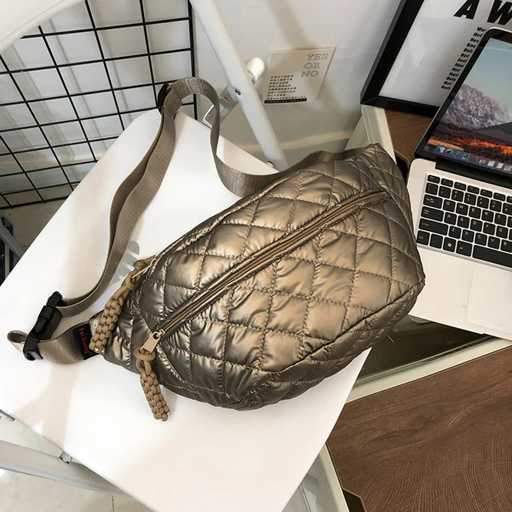 Briar | Casual Quilted Crossbody Chest Bum Bag