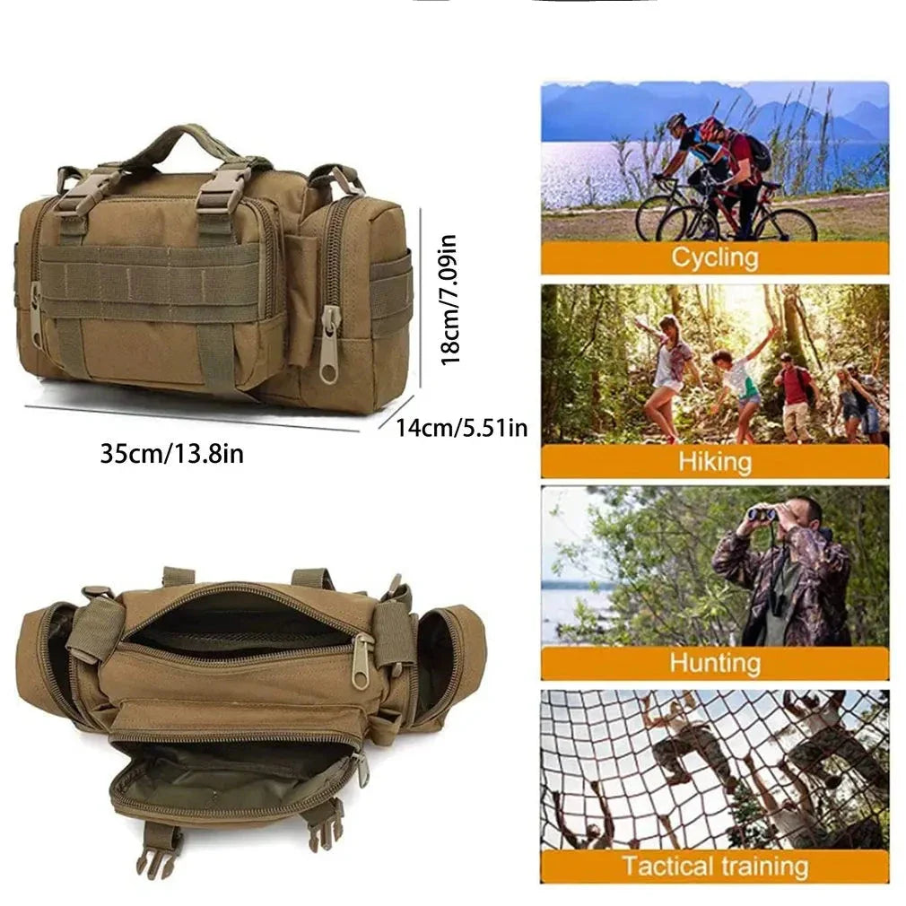 Gerardo | Nylon Outdoor Travel Crossbody Waist Bum Bag Handbag