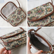 Saige | Women's Embroidered Boho Small Crossbody Sling Bag
