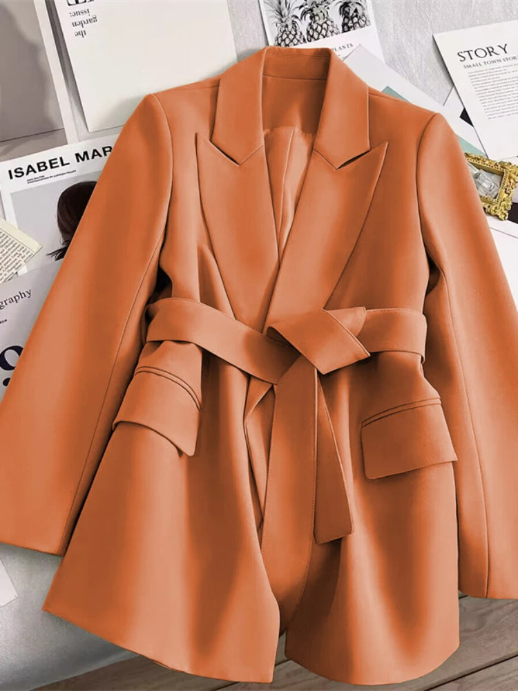 Ava | Stylish Belted Blazer for a Modern Look