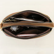 Bria | Women's Patchwork Design Mini Crossbody Sling Bag
