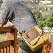 Caden | Vintage Canvas Men's Crossbody Messenger Bag