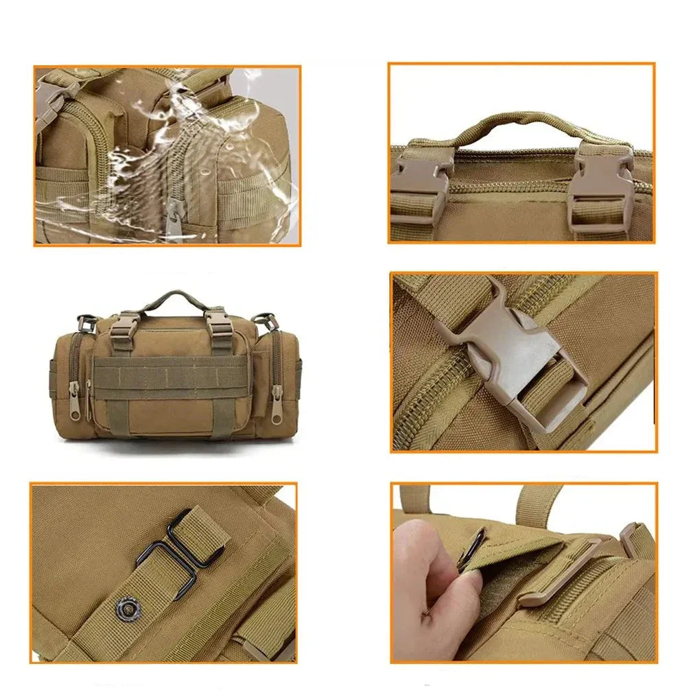 Gerardo | Nylon Outdoor Travel Crossbody Waist Bum Bag Handbag