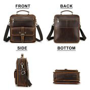 Ken | Leather Crossbody Messenger Sling Bag