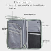 Harmoni | Sleek & Stylish Large-Capacity RFID Travel Essentials Organizer