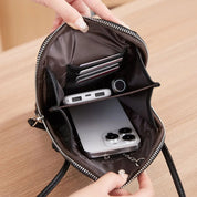 Artemis | Small Compact Chic Leather Crossbody Phone Bag