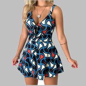 Stylish Summer Jumpsuit with Elegant Bow by PACHA - Lizabella Fashion