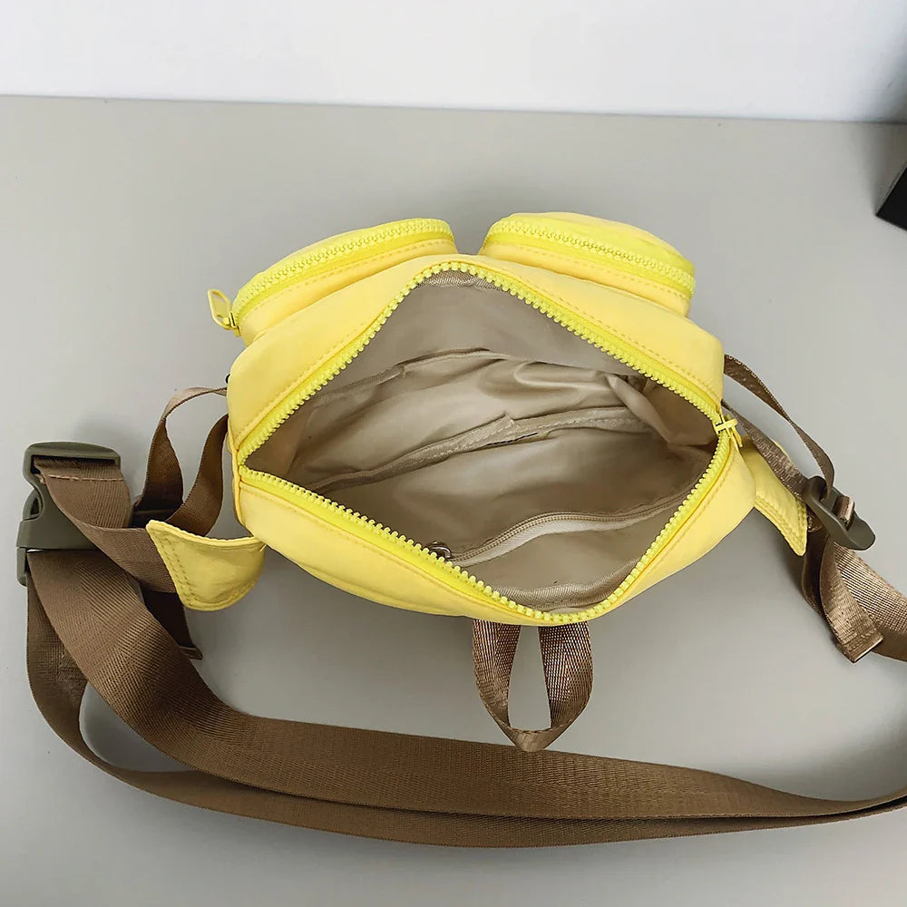 Amani | Casual Water-Resistant Nylon Waist Pack Crossbody Bum Bag