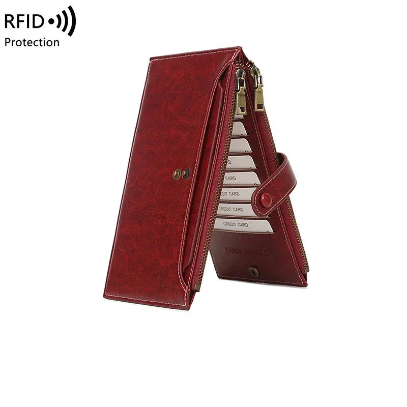 Raquel | RFID Blocking Large Travel Clutch Wallet