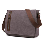 Israel | Men's Vintage Canvas Crossbody Messenger Bag