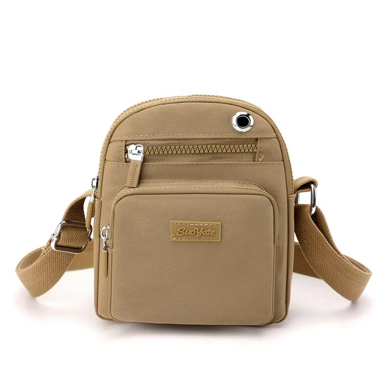 Winnie | Compact Nylon Crossbody Sling Bag