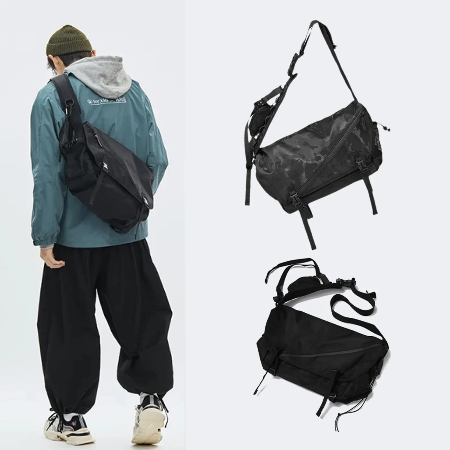 Beckham | Waterproof Crossbody Messenger Travel Bag