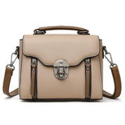 Mallory | Women's Retro Buckle Leather Crossbody Handbag