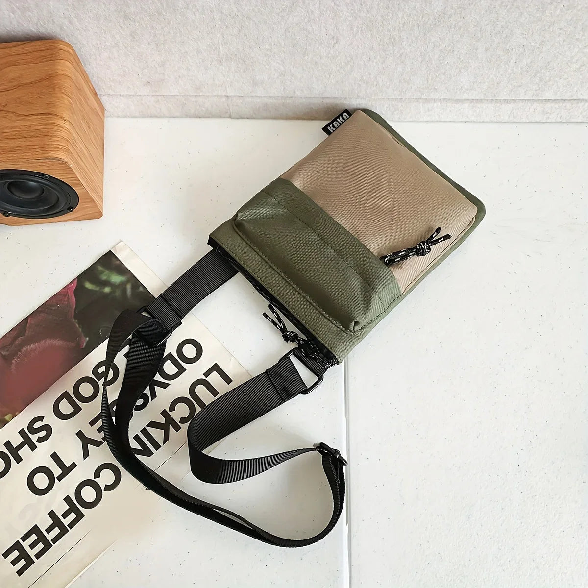 Analia | Small Compact Canvas Crossbody Sling Bag
