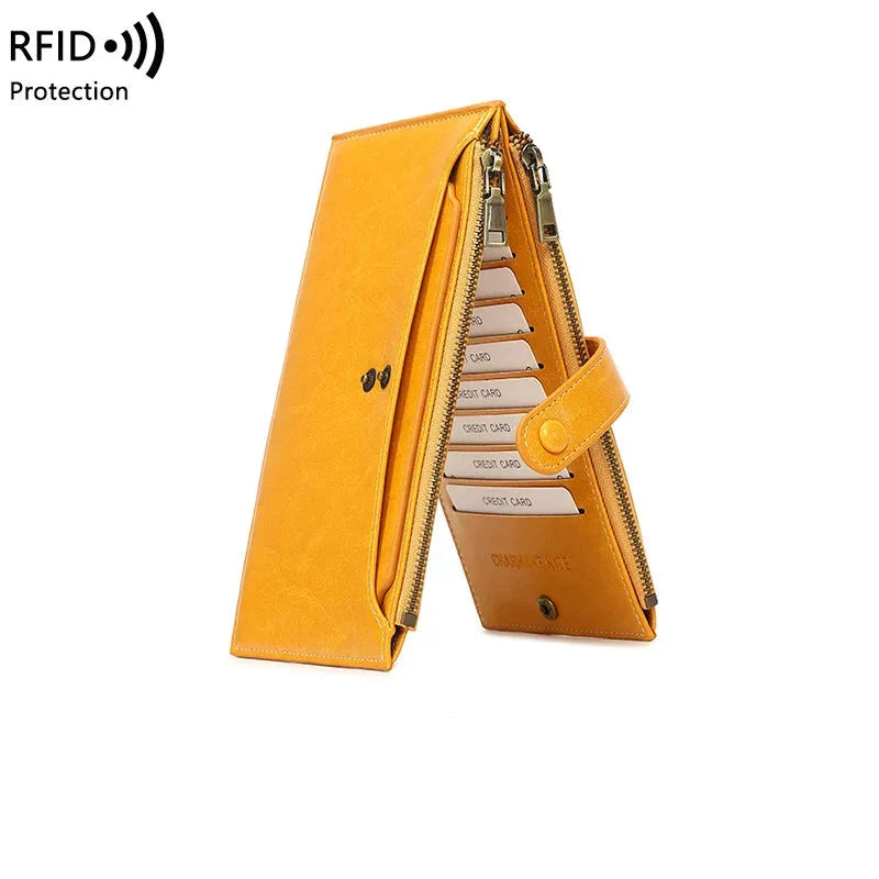 Raquel | RFID Blocking Large Travel Clutch Wallet