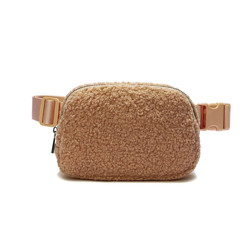Bridget | Casual Plush Crossbody Waist Bum Bag