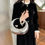 FIONA | Chic Round Clutch for Timeless Elegance - Lizabella Fashion