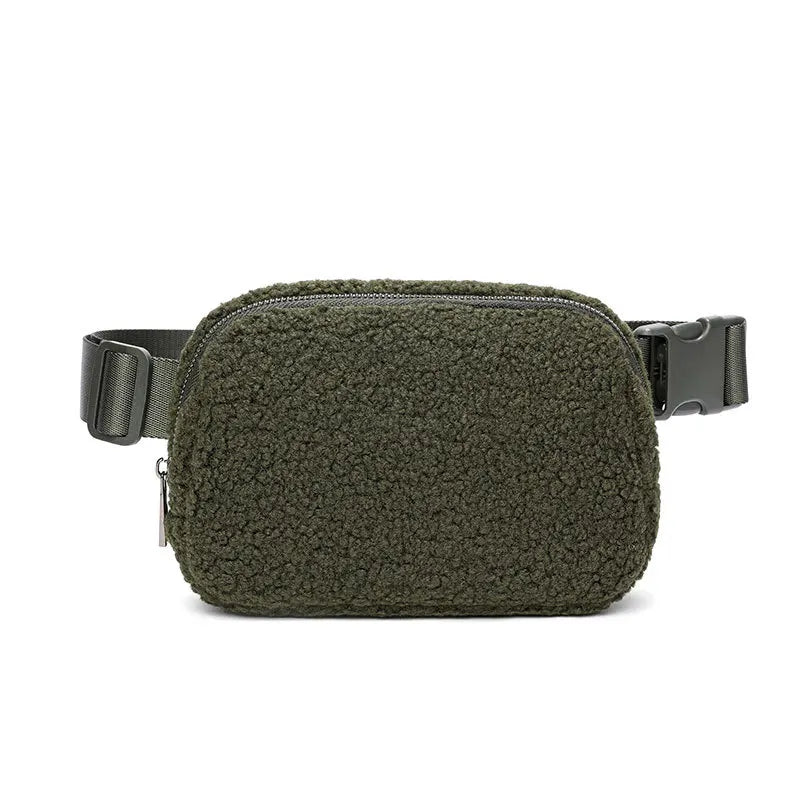 Bridget | Casual Plush Crossbody Waist Bum Bag
