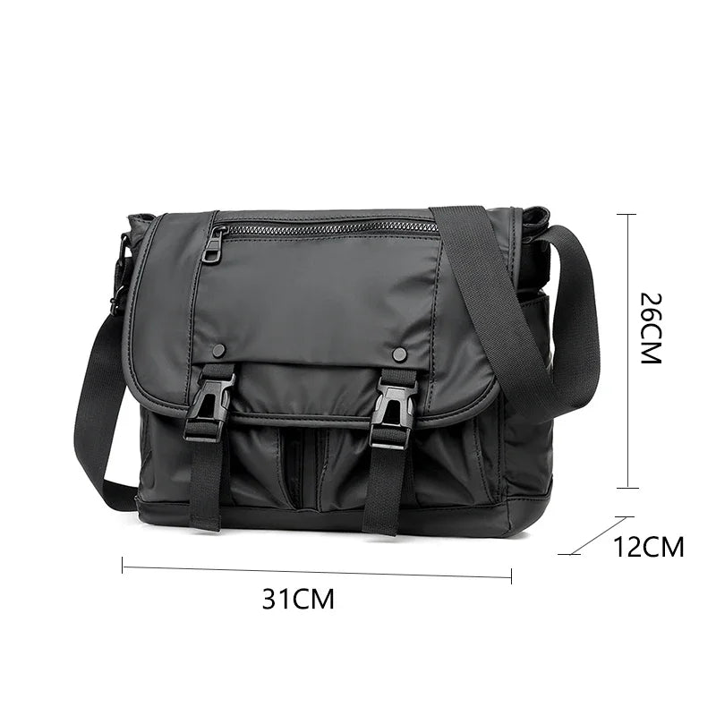 Cillian | Classic Nylon Waterproof Crossbody Messenger Bag