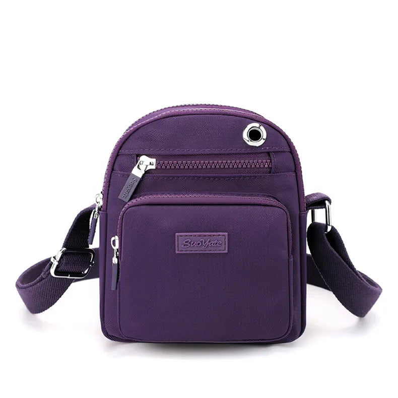 Winnie | Compact Nylon Crossbody Sling Bag