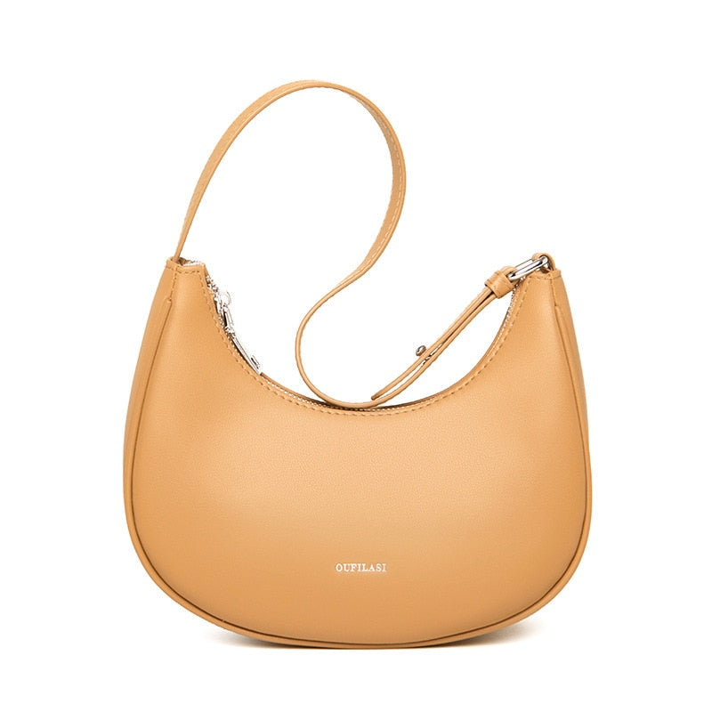 Transform Your Look with the Chic Madison European Leather Crossbody Handbag